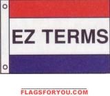 E-Z Terms Message Flag 3� x 5�